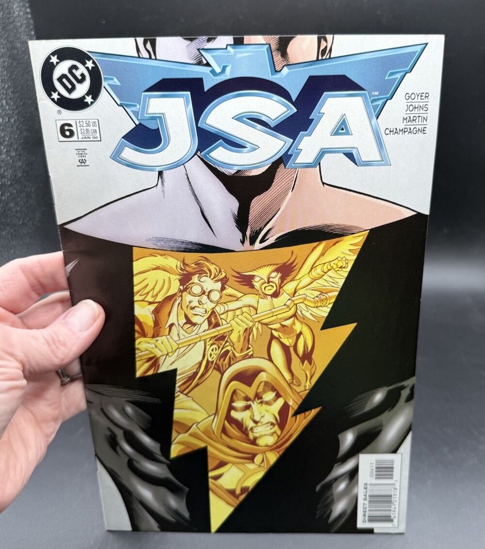 JSA #6 - DC Comics - Direct Sales 1st Edition Bagged Boarded New! Unread! -C